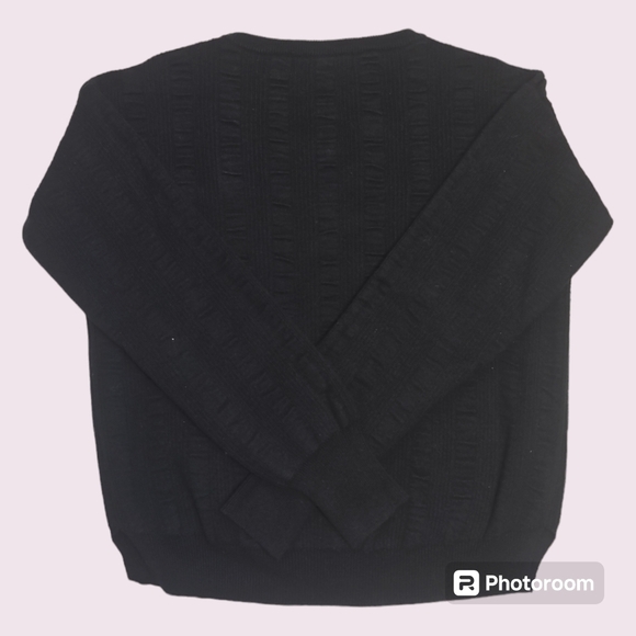 Sam Edelman Women Black Long Sleeve Sweater Size Small - Picture 2 of 7